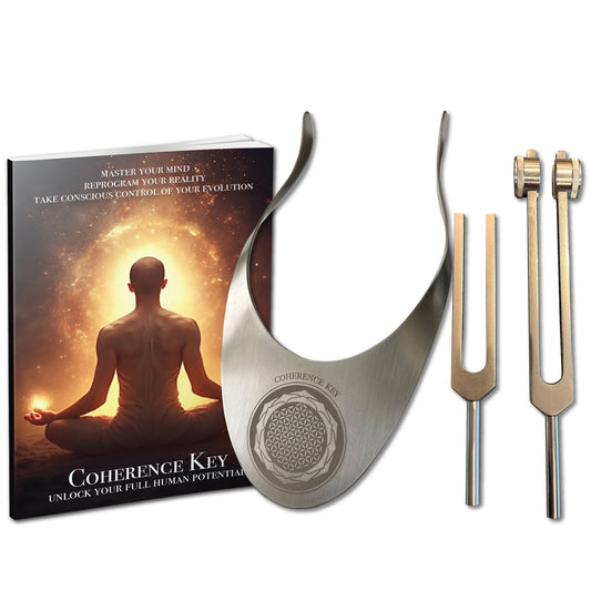 Coherence Key + Tuning Fork Set + Meditation Protocols Guidebook